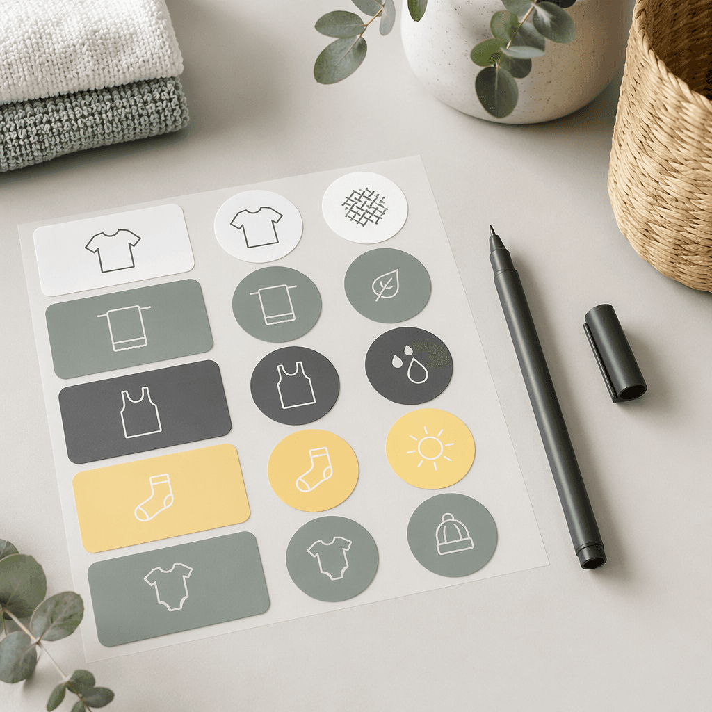Laundry Label Set