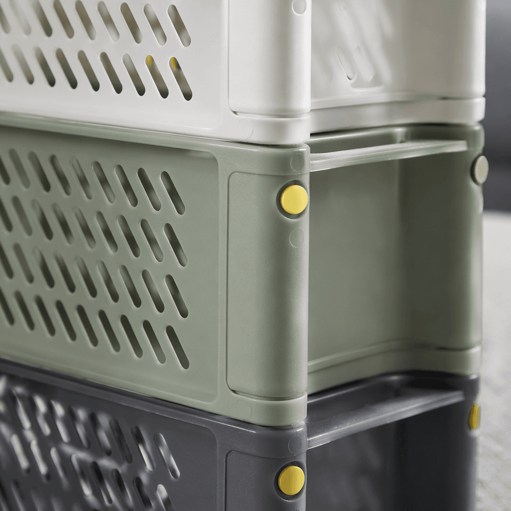 Stacking Storage Crates (3) close-up detail